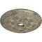 Ekena Millwork Spiral Ceiling Medallion (Fits Canopies up to 4"), 25 1/4"OD x 4"ID x 2"P, Castle Stone Crackle CM25SPCSC - alternate 4